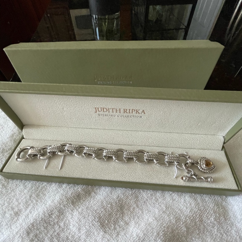 Judith Ripka Toggle Bracelet